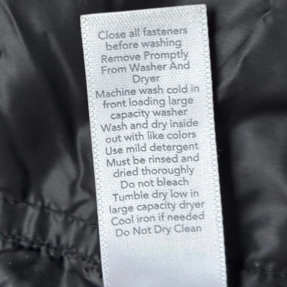 Athleta Lofty Down Long Winter Puffer Coat Black | Large - Picture 15 of 15